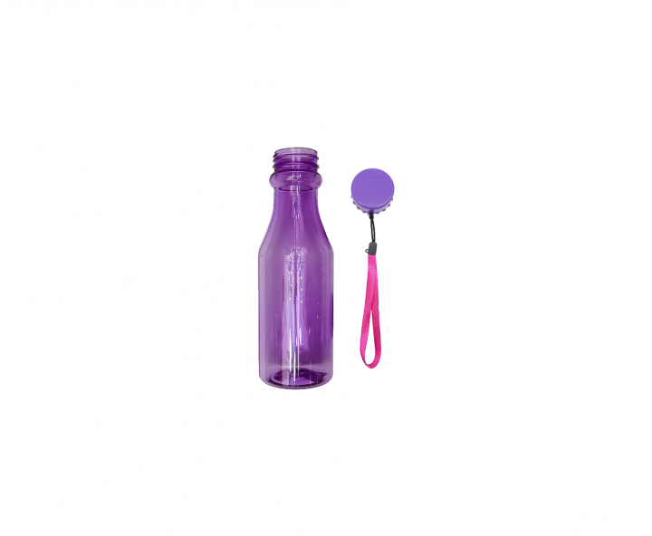 HOPPY PLASTICO (500ML) TRANSP./PURPURA