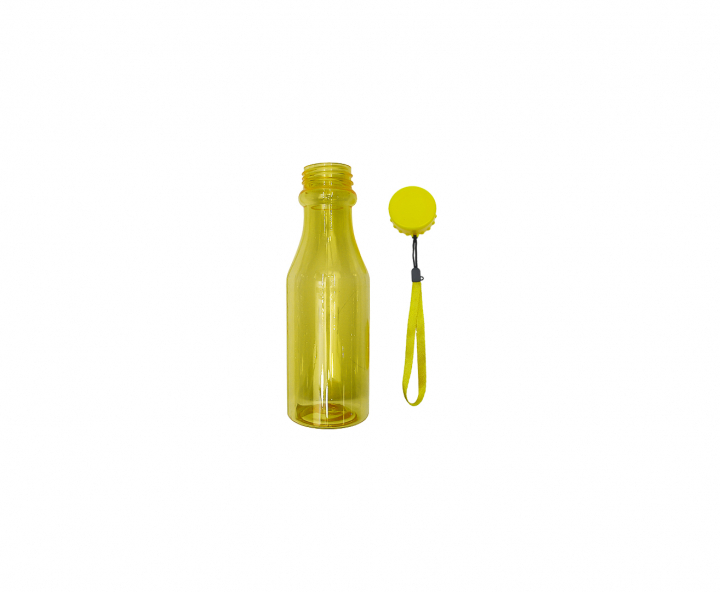 HOPPY PLASTICO (500ML) TRANSP./AMARILLO