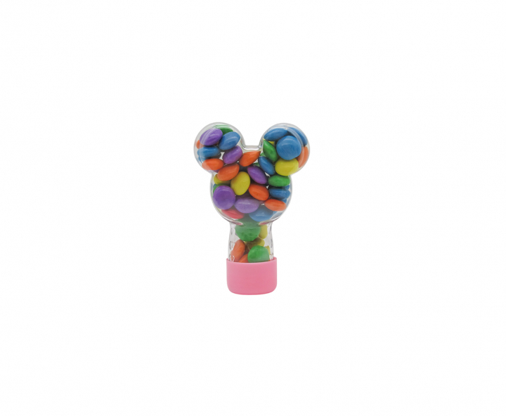 CARAMELERO PLASTICO ROSA  