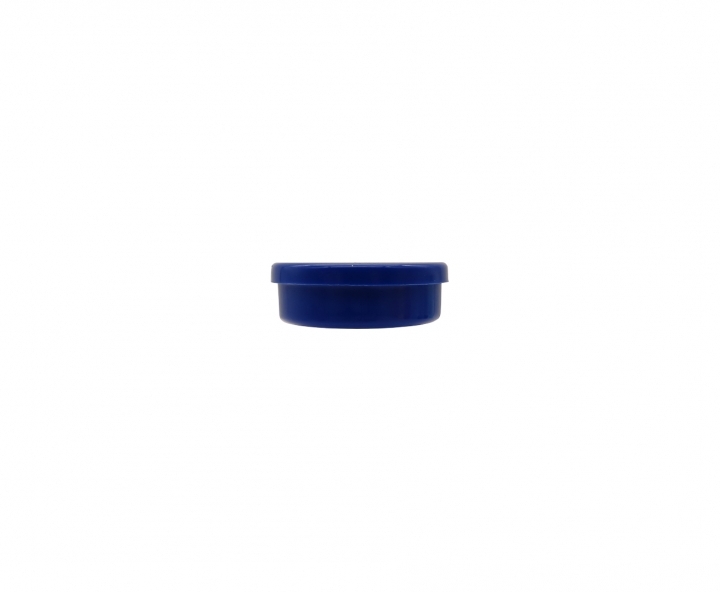 ENVASE PLASTICO CIRCULAR 10P (40ML) AZUL