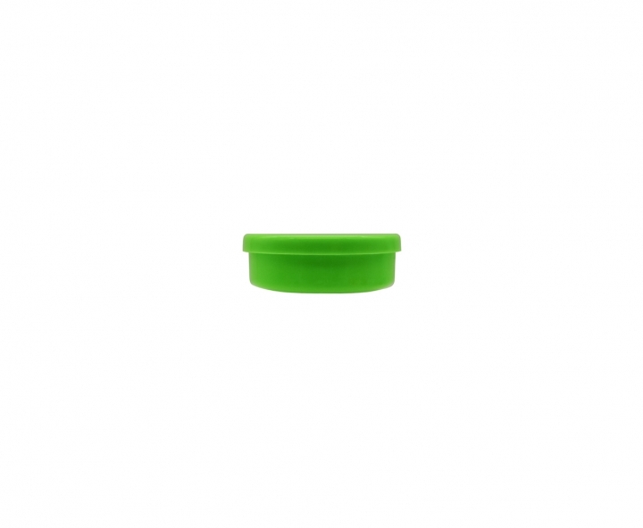 ENVASE PLASTICO CIRCULAR 10P (40ML) VERDE