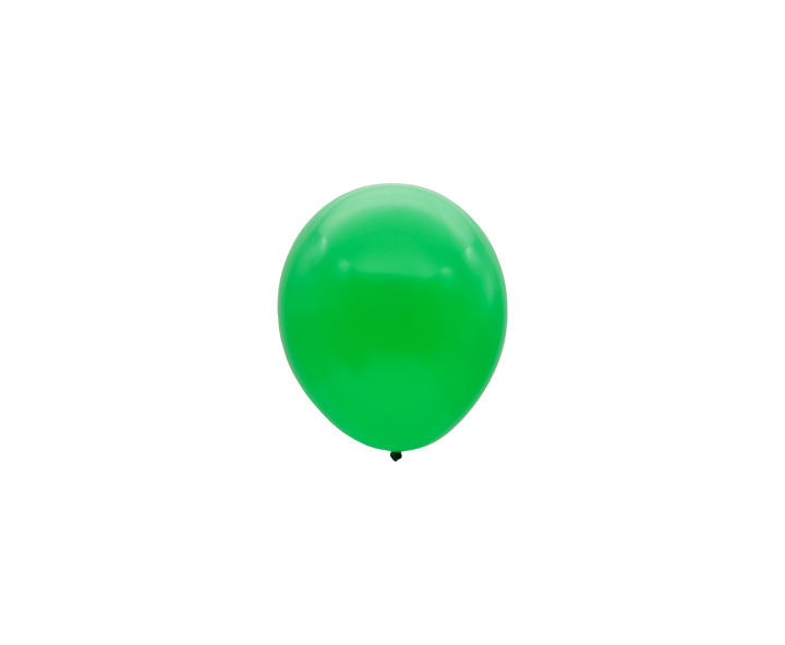 GLOBO LATEX Nro.9 BASIC 50P VERDE S15