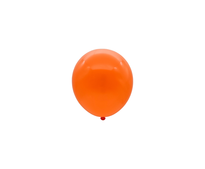 GLOBO LATEX Nro.9 BASIC 50P NARANJA S12