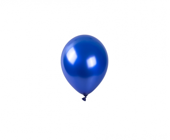 GLOBOS LATEX METALIZADO 25P AZUL