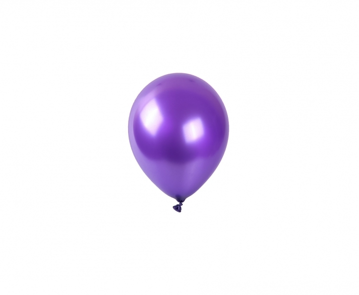 GLOBOS LATEX METALIZADO 25P PURPURA
