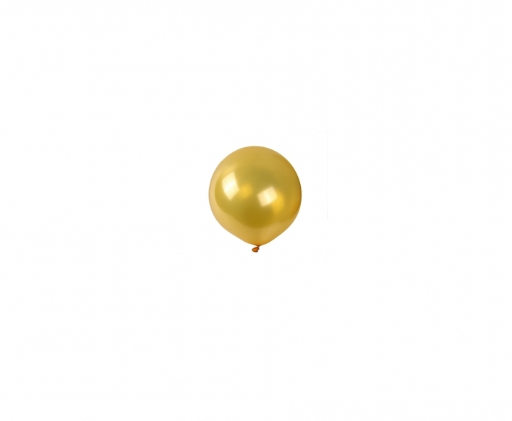 GLOBOS LATEX METALIZADO 50P DORADO