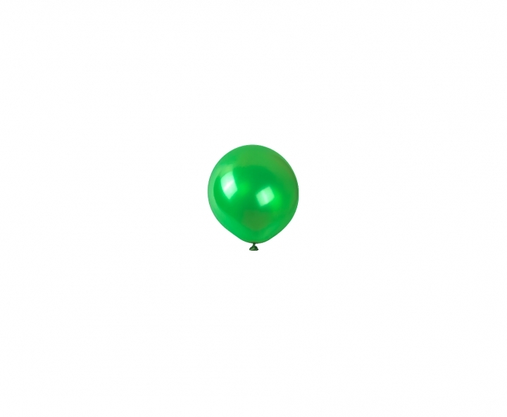 GLOBOS LATEX METALIZADO 50P VERDE