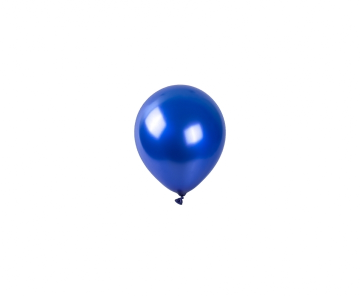 GLOBOS LATEX METALIZADO 25P AZUL