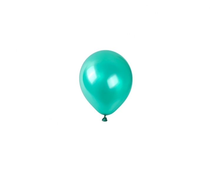GLOBOS LATEX METALIZADO 25P TIFFANY