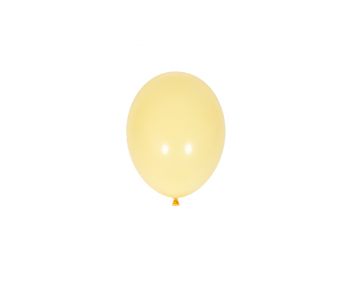 GLOBO LATEX Nro 10 25P AMARILLO PASTEL