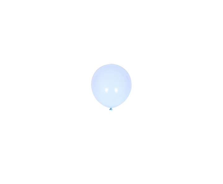 GLOBO LATEX Nº 5 50P CELESTE PASTEL