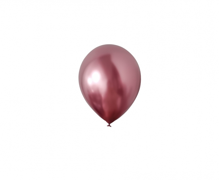 GLOBOS LATEX METALIZADO 12P ROJO