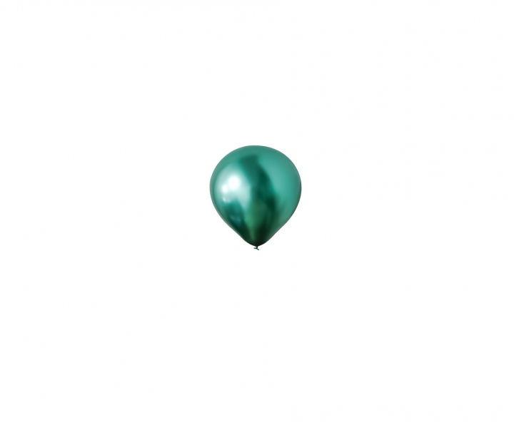 GLOBOS LATEX METALIZADO 25P VERDE