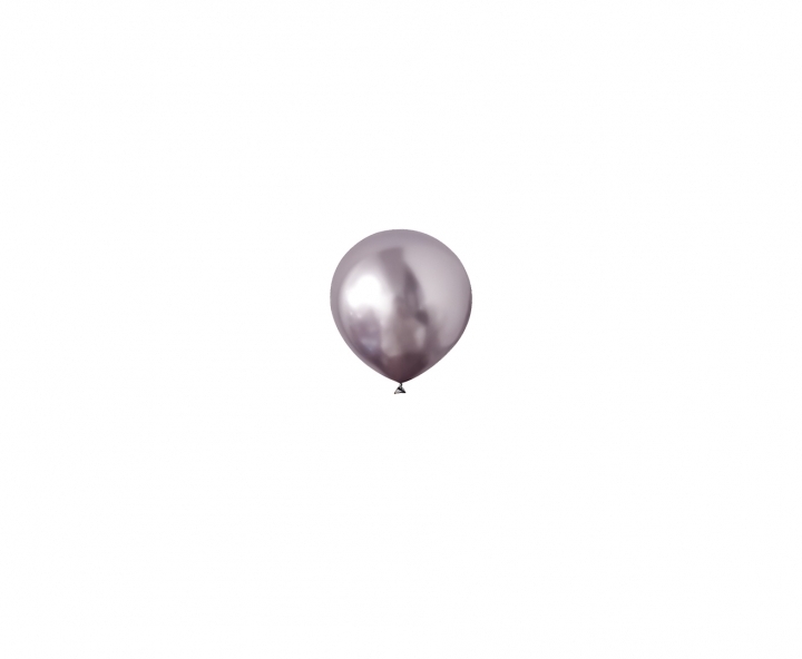 GLOBOS LATEX METALIZADO 25P ROSADO