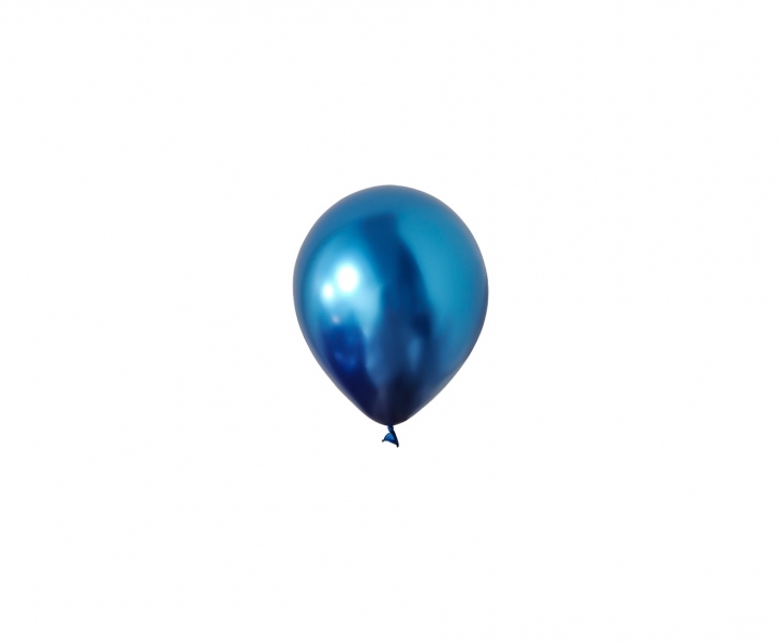 GLOBOS LATEX METALIZADO 25P AZUL
