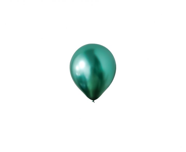 GLOBOS LATEX METALIZADO 25P VERDE