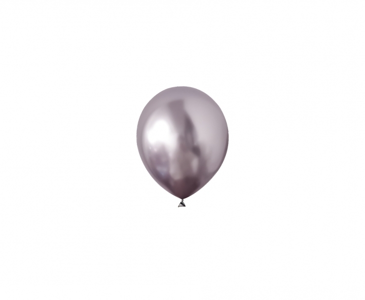 GLOBOS LATEX METALIZADO 25P ROSADO
