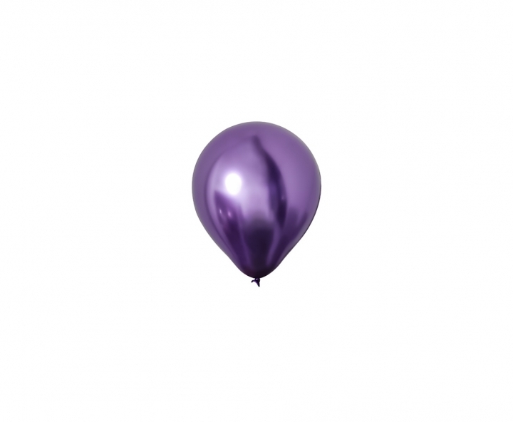 GLOBOS LATEX METALIZADO 25P PURPURA
