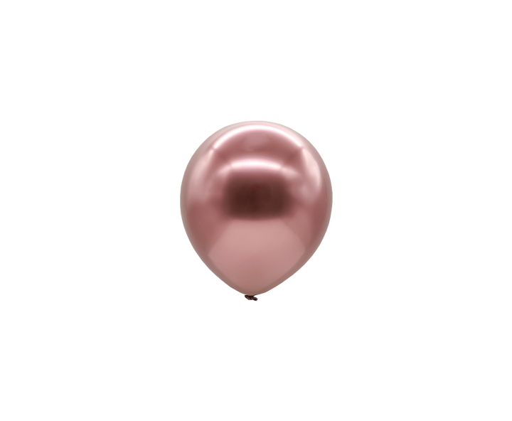 GLOBOS LATEX Nro.9 METALIZADO 25P MARRON