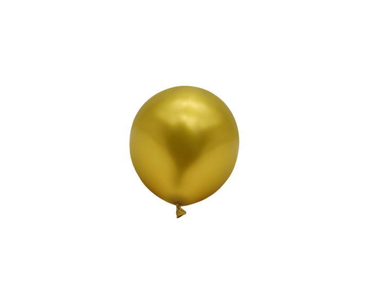 GLOBOS LATEX Nro.9 METALIZADO 25P DORADO
