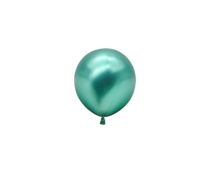 GLOBOS LATEX Nro.9 METALIZADO 25P VERDE
