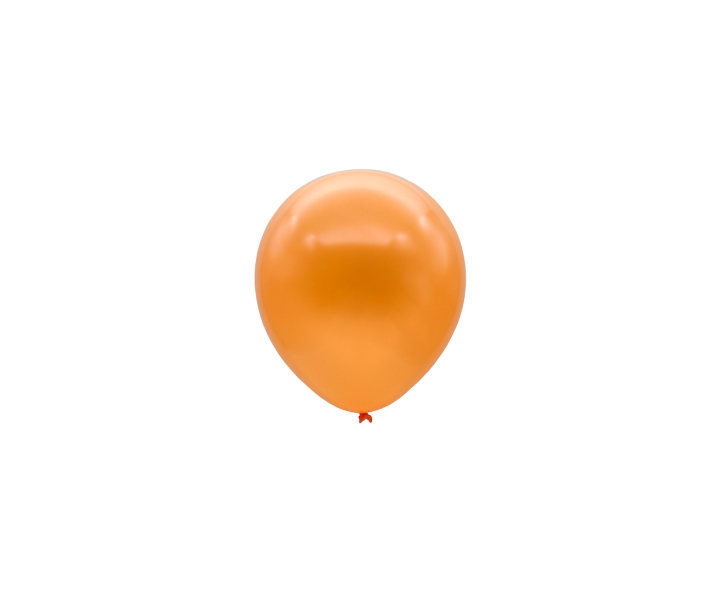 GLOBO LATEX Nro.9 PEARL 50P NARANJA P35