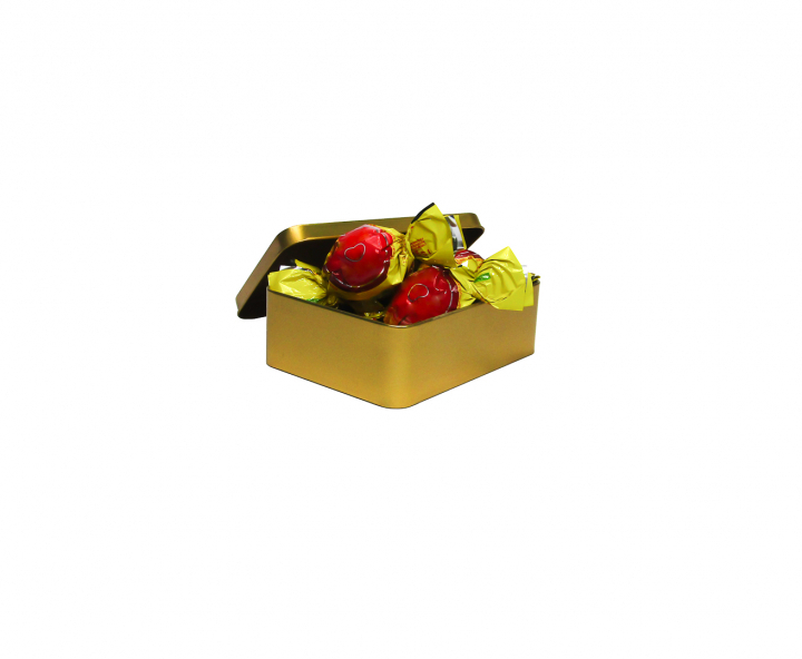 LATA RECTANGULAR 4P (12.5X4X9.5) DORADO