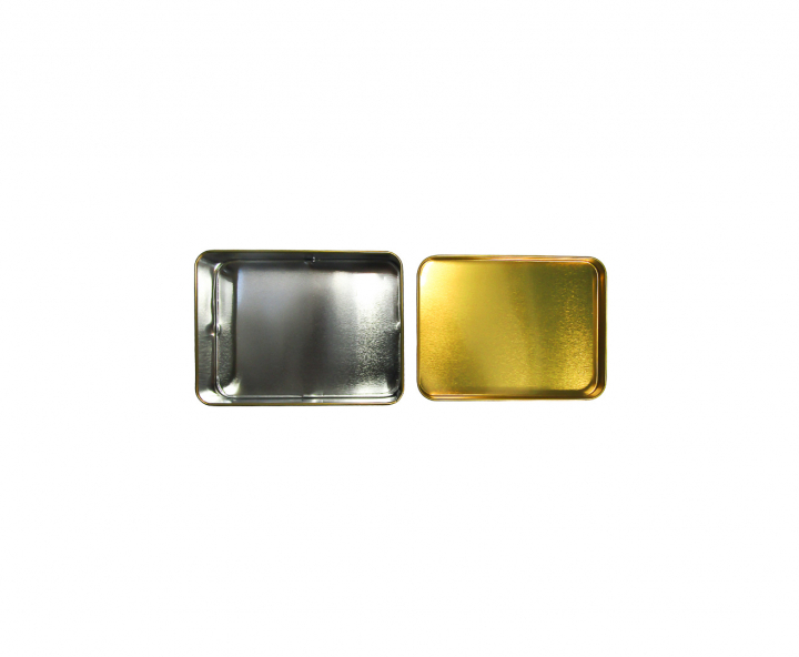 LATA RECTANGULAR 4P (12.5X4X9.5) DORADO
