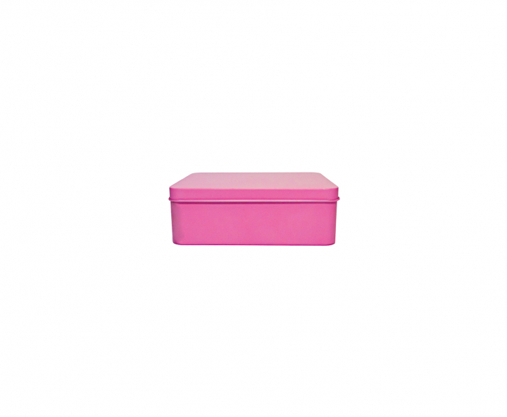 LATA RECTANGULAR 4P (12.5X4X9.5) ROSADO