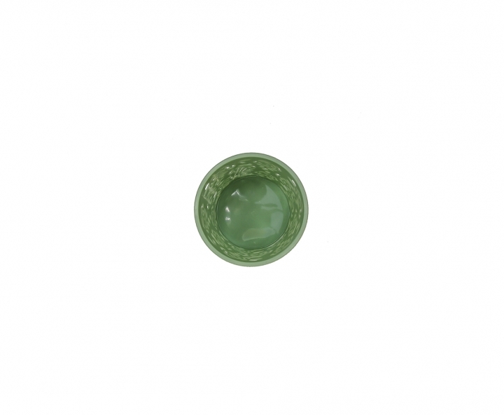 MACETA PLASTICA (10X9CM) VERDE