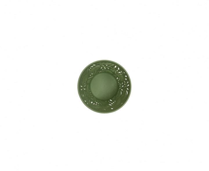 MACETA PLASTICA (11X10CM) VERDE