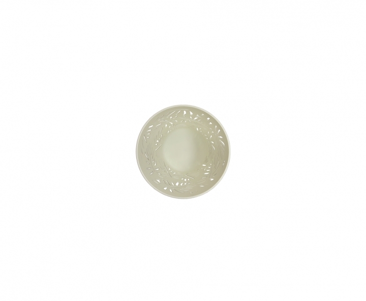 MACETA PLASTICA (11X10CM) BLANCO