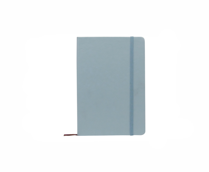 ANOTADOR LISO (14X21) CELESTE 80 HOJAS