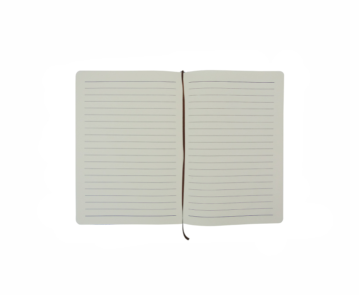 ANOTADOR LISO (14X21) CELESTE 80 HOJAS