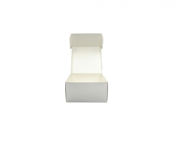 CAJA PAPEL CUADRADO 5P (25X25X13) BLANCO