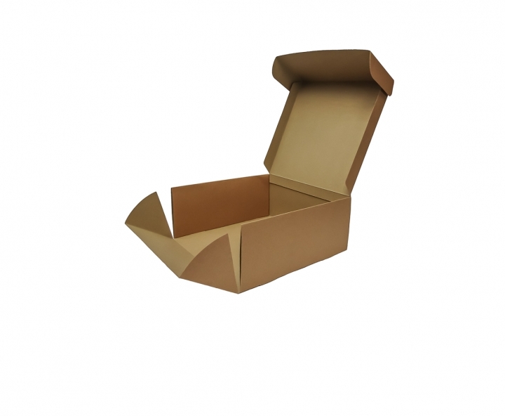 CAJA PAPEL CUADRADO 5P (30X30X13) NATURAL