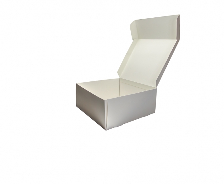 CAJA PAPEL CUADRADO 5P (30X30X13) BLANCO