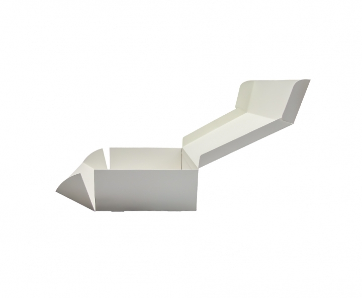 CAJA PAPEL CUADRADO 5P (30X30X13) BLANCO