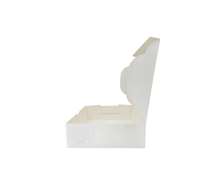 CAJA PAPEL RECTANGULO C/ VISOR 5P (32X25X8) BLANCO
