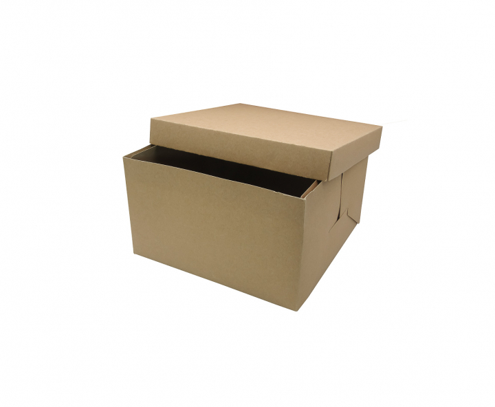 CAJA PAPEL CUADRADO 5P (30X30X15) NATURAL