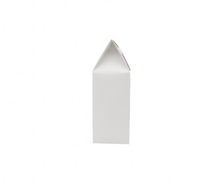 CAJA PAPEL CUADRADO C/ VISOR 5P (26.5X16X9CM) BLANCO