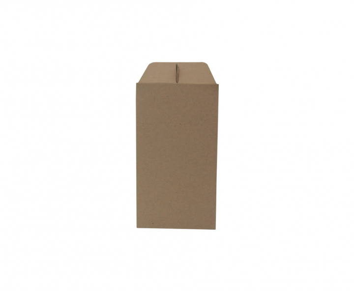CAJA PAPEL RECTANGULO C/ VISOR 5P (11X11X24CM) NATURAL