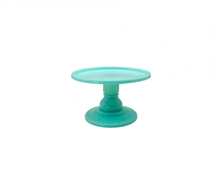 BANDEJA PLASTICA C/ BASE (23X19CM) TIFFANY