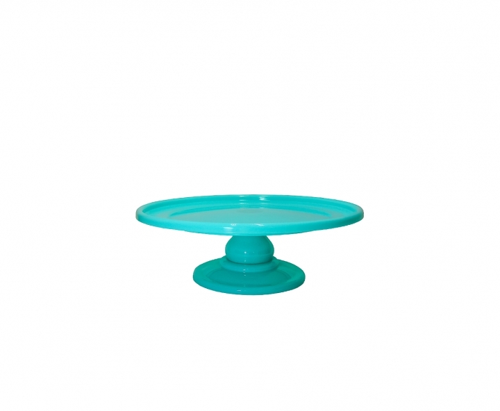 BANDEJA PLASTICA C/ BASE (30X21CM) TIFFANY