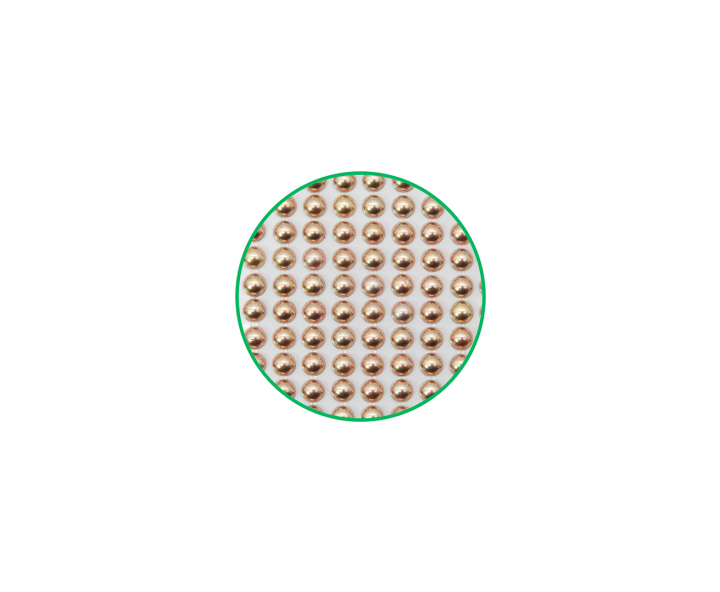 CALCOMANIA PERLAS 6 CHAMPAGNE Z49