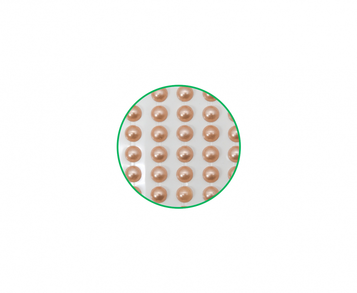 CALCOMANIA PERLAS 8 CHAMPAGNE Z49