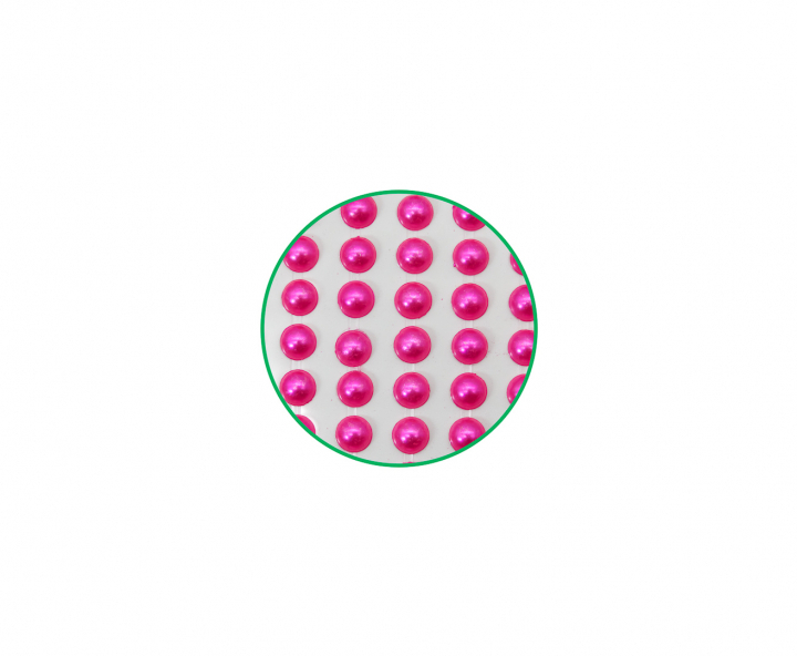 CALCOMANIA PERLAS 8 FUCSIA Z23