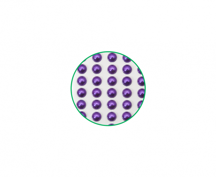 CALCOMANIA PERLAS 8 PURPURA Z21