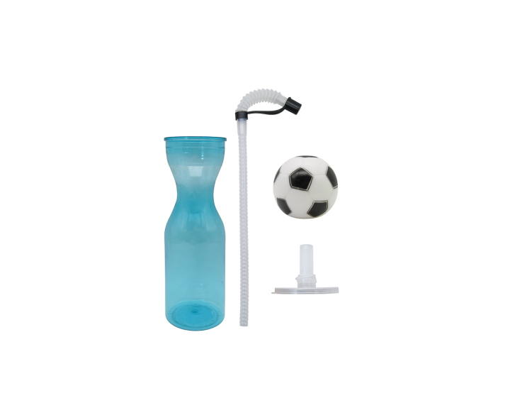 HOPPY PLASTICO PELOTA (400ML) CELESTE