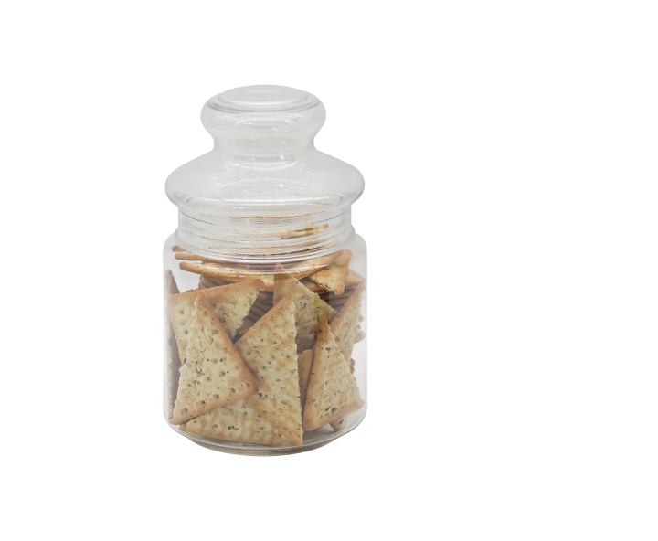 POTE PLASTICO (500ML) TRANSP.